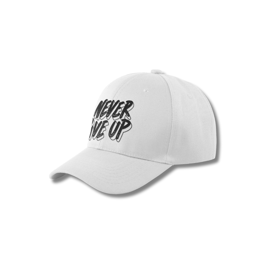 "Never Give Up" Cap