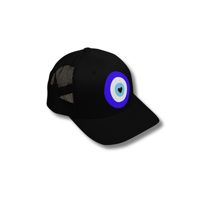 "Evil Eye Heart" Cap